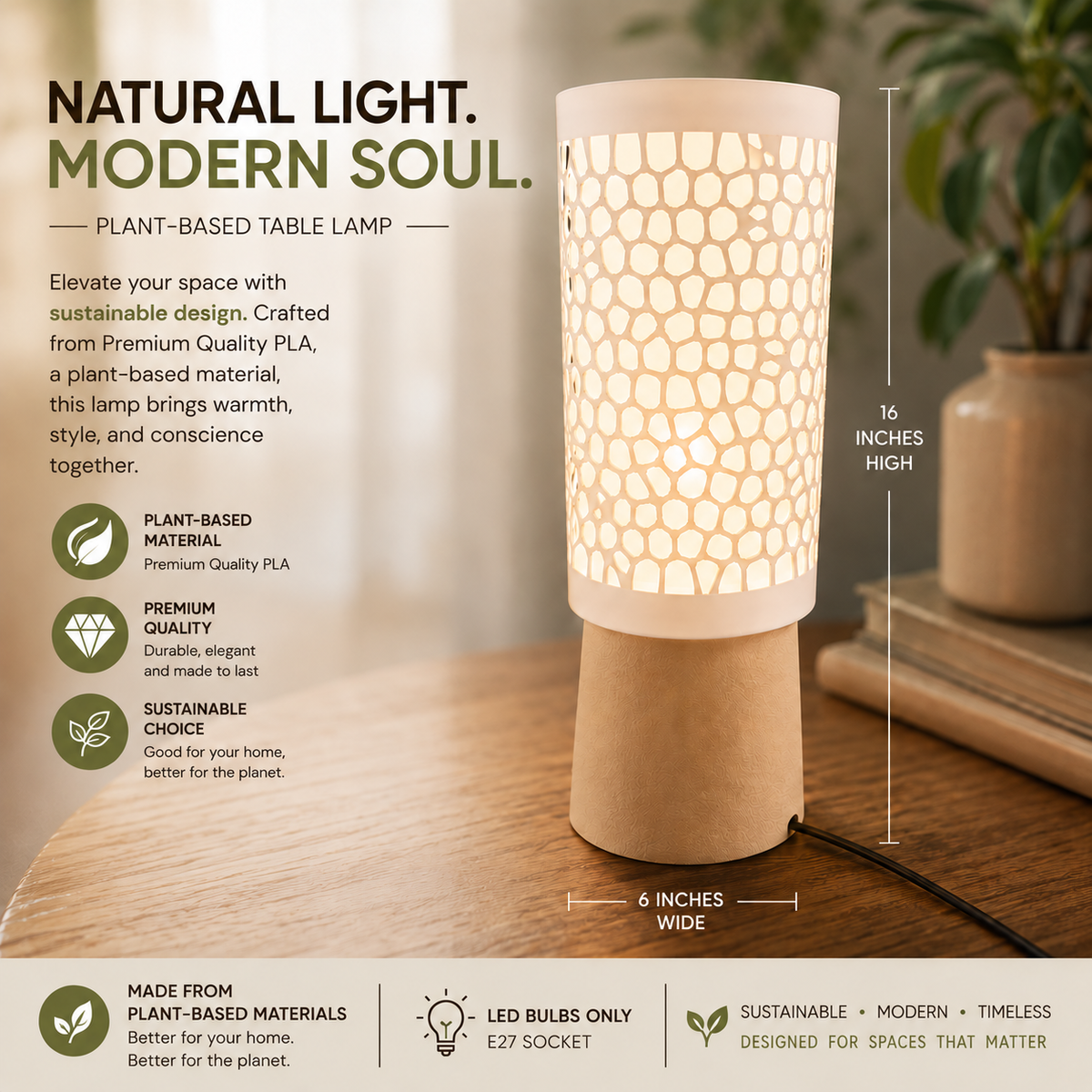 Terra Glow Table Lamp