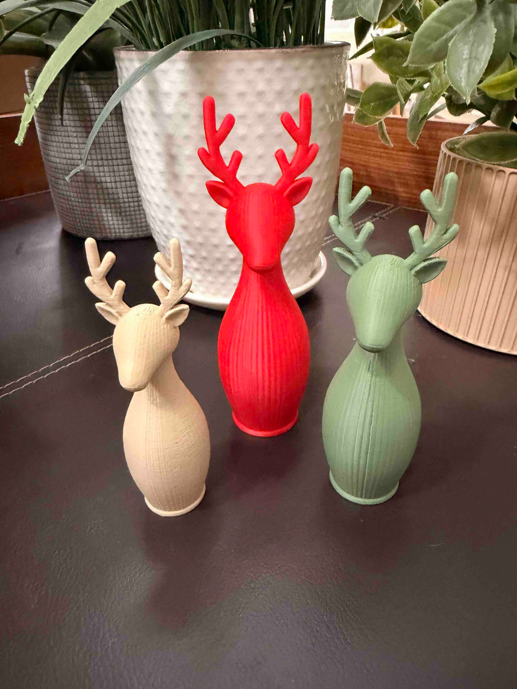 Nordic Reindeer – Minimalist Christmas Deer Figurines