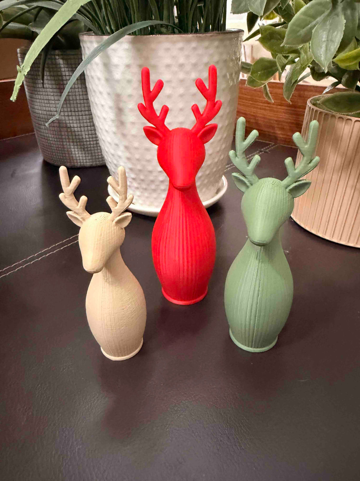 Nordic Reindeer – Minimalist Christmas Deer Figurines